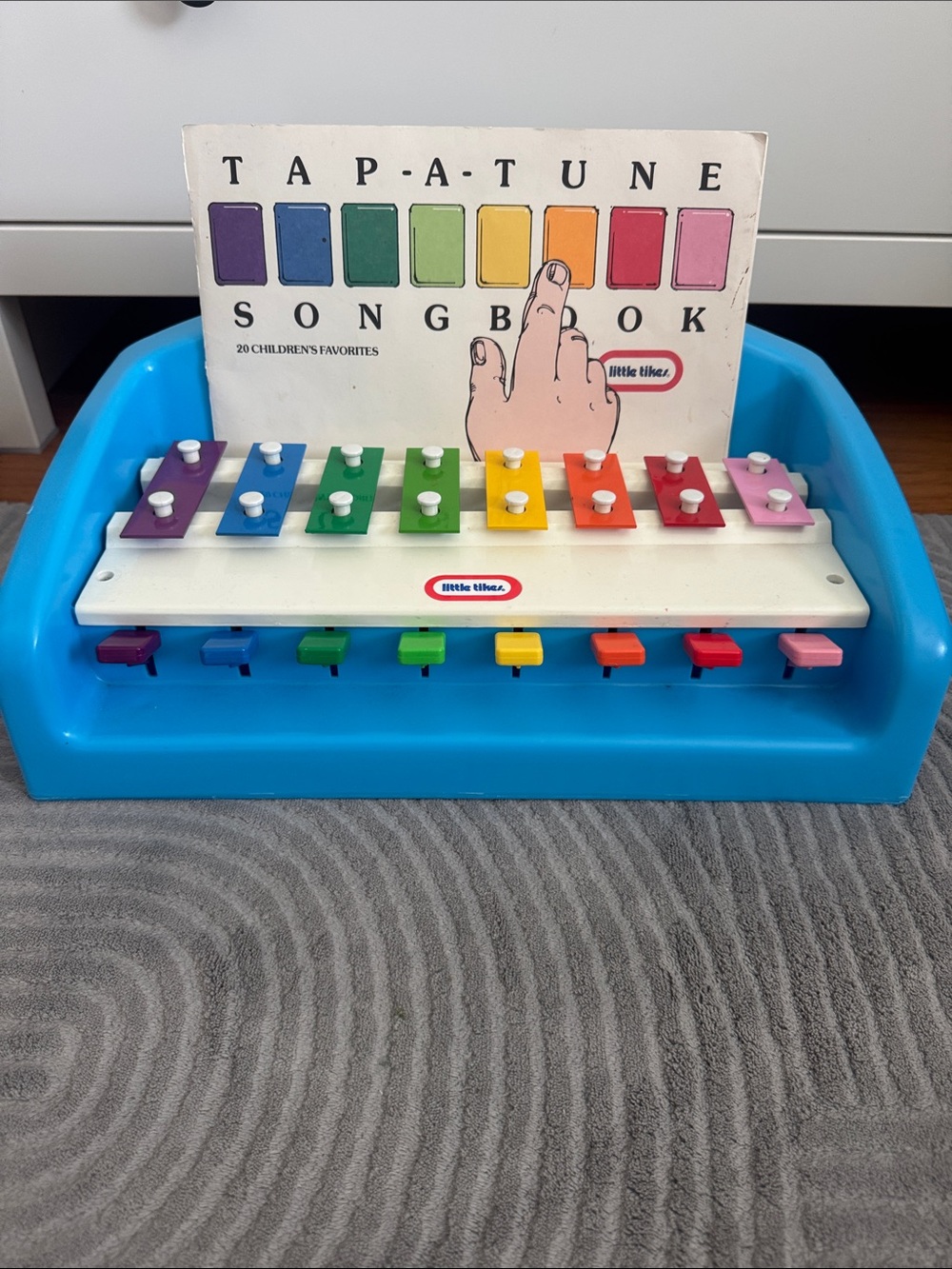 Little Tikes Tap-A-Tune Rainbow Xylophone - Multicolor